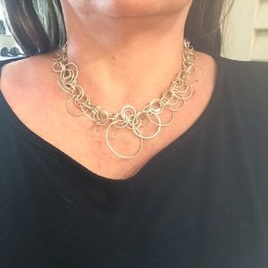 Alfani silver necklace.